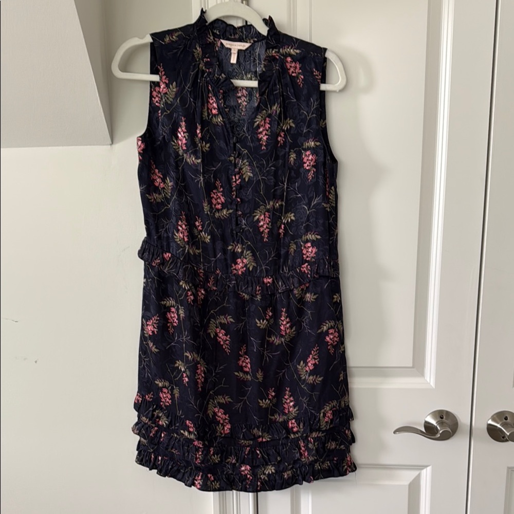 Rebecca Taylor Floral Sleeveless Dress